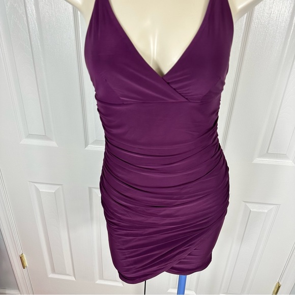 FOREVER 21 dress PLUM PURPLE sleeveless small party dress WOMENS APPAREL new S - Picture 12 of 12